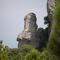 Photo de France - Le Cirque de Mourèze et le Lac du Salagou